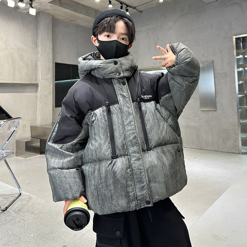 男童冬季棉服帅气炸街