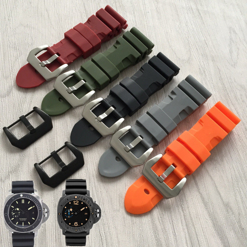 代用沛纳海防水闪电硅胶