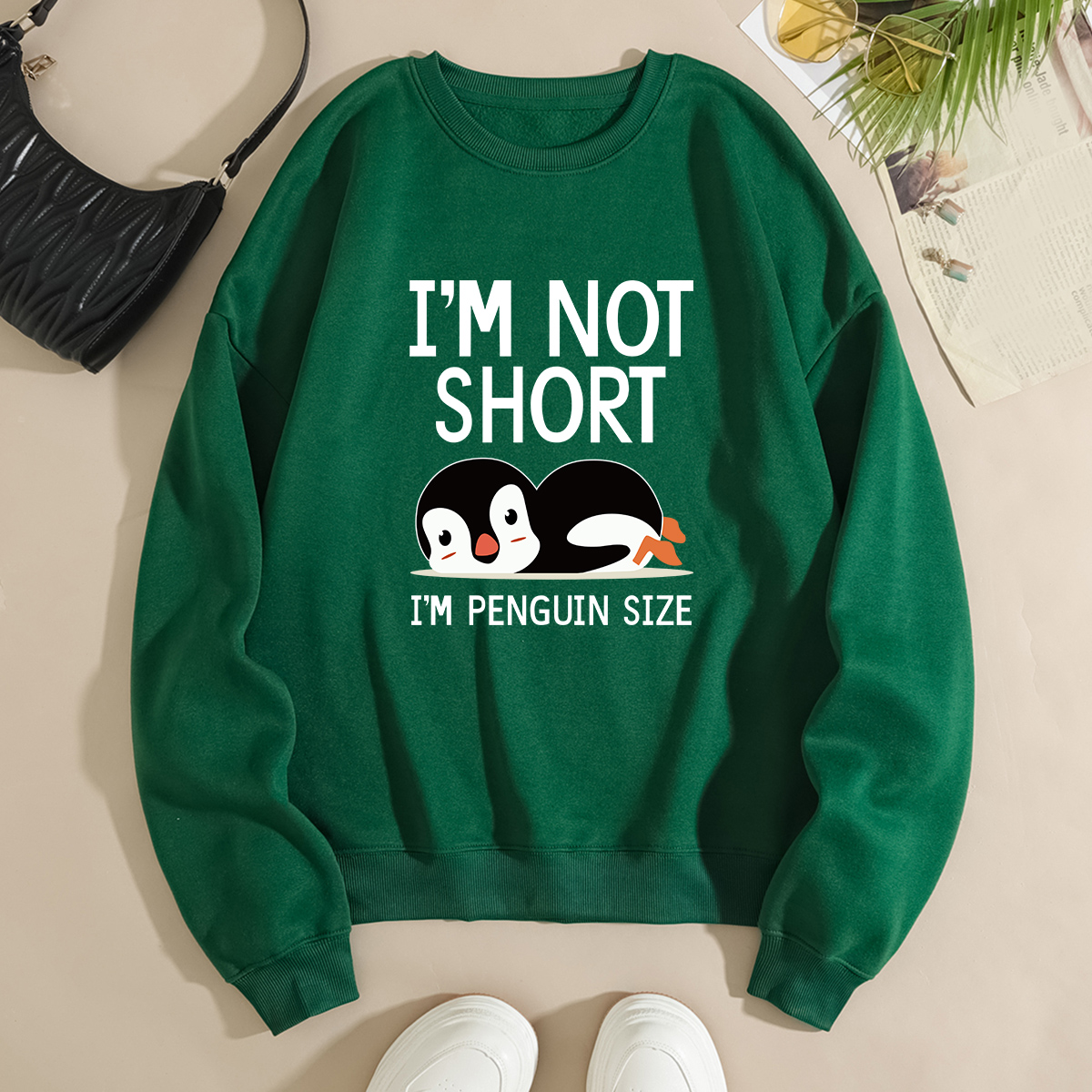 欧美女装秋冬加绒宽松卫衣