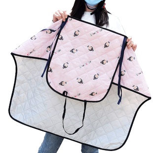 电动电瓶摩托车挡风被夏季防风防晒遮阳罩春秋四季通用薄款分体式