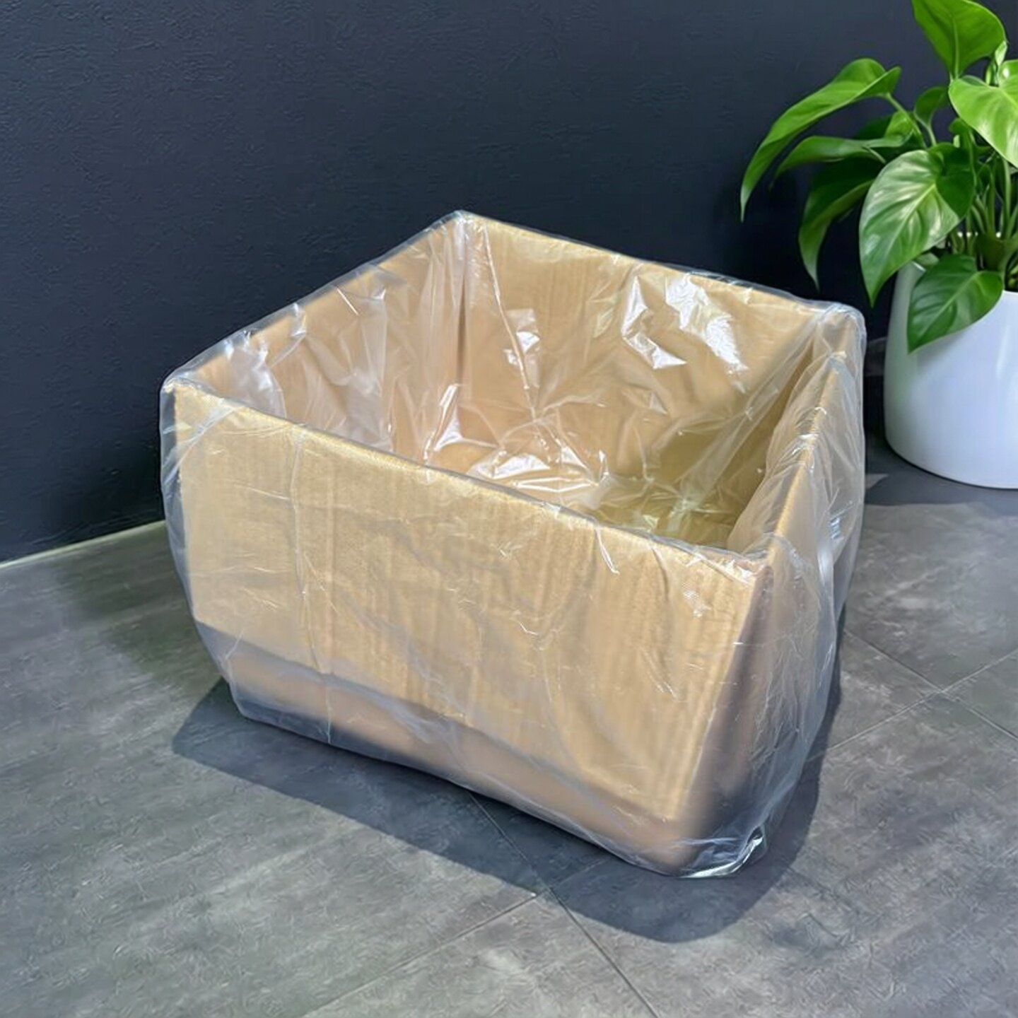 低压PO磨砂平口袋大小号纸箱内膜袋防尘防潮薄膜袋半透明包装袋子