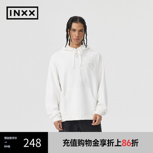 宽松休闲套头连帽卫衣男女同款 潮牌新品 INXX APE3100826 APYD