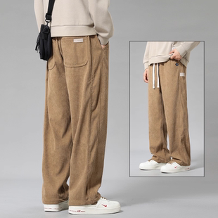 宽松抽绳直筒裤 INXX 2025新款 秋冬加绒休闲卫裤 潮牌 STREET男款