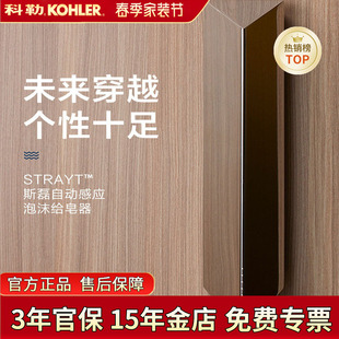 科勒给皂机斯磊挂墙式 20001T洗手液皂液器 自动感应泡沫给皂器K