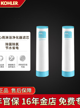 科勒可芙厨房净饮机过滤滤芯家用搭配直饮机K-5339净水龙头滤芯组