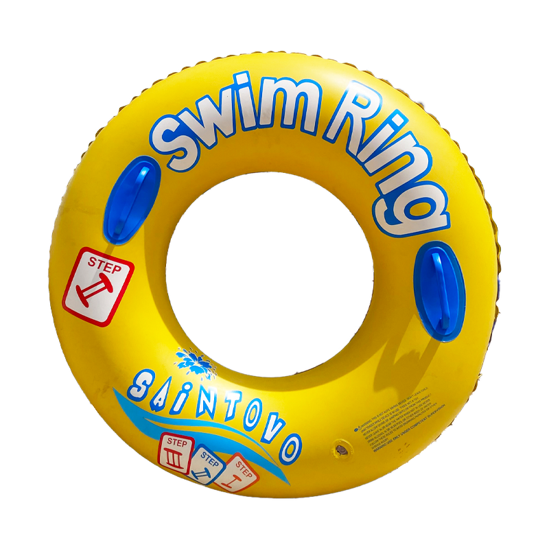 带把手胖子泳圈充气网红救生圈游泳圈成人加厚大人泳圈男女腋下圈