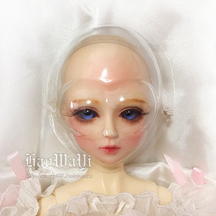 bjd娃blythe用面罩人偶脸罩凹凸曼防压睫毛大叔大女3分4分6分