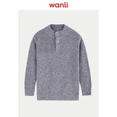 基础款 万丽 纯色保暖针织套头衫 儿童毛衫 半高领毛衣男童 服饰