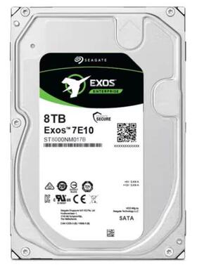 希捷银河Exos 7E10系列CMR垂直 SATA 8T 企业级硬盘 ST8000NM017B