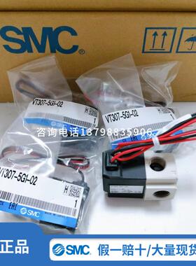 SMC原装正品电磁阀VT307-5G1-01/02/VT307V-5DZ1-01/02-F假一赔十
