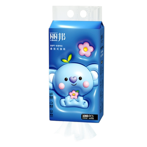 丽邦悬挂式抽纸1000张/提