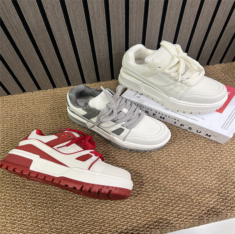 2026春季新款驴家小胖丁厚底板鞋休闲运动面包鞋女增高小个子单鞋,女鞋,时尚休闲鞋,淘宝优惠券,粉丝福利购,淘宝优惠卷