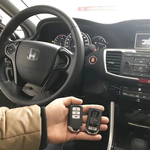 升级一键启动无钥匙进入手机控车