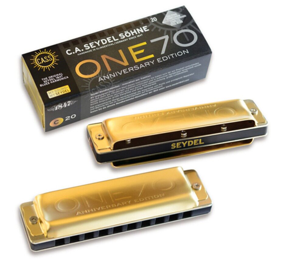 德国赛德Seydel 1847 one70 十10孔布鲁斯口琴初学者成人专业蓝调