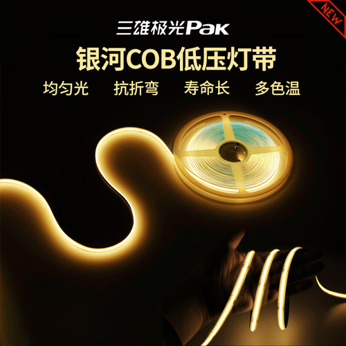 三雄极光PAK银河低压灯带cob