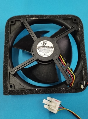 适用美的BCD-318WTPZM（E）冰箱冷冻室风扇风机冰箱配件0.22A