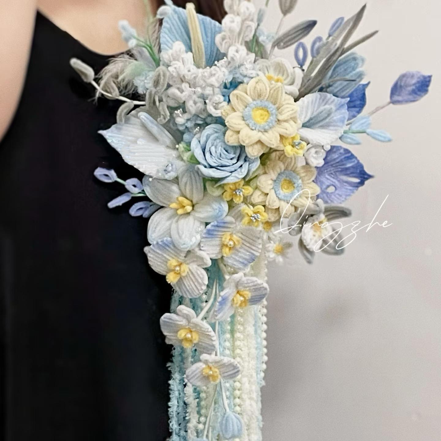 手工手捧花束diy材料送女友闺蜜