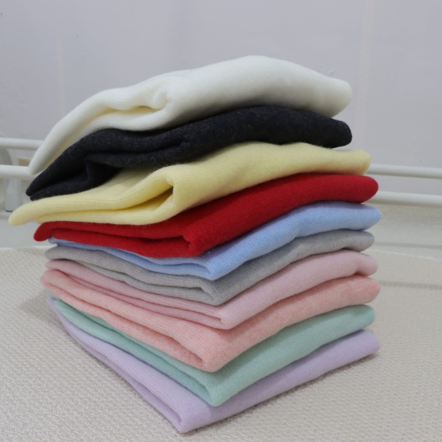 外贸羊绒衫 成人女士大童初高中少女纯山羊绒毛衣线衣 亲子羊绒衫