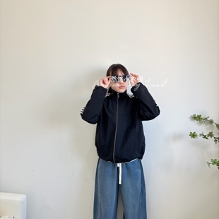 防风防水外套~男女中大童初高中少女三防立领上衣 防风衣