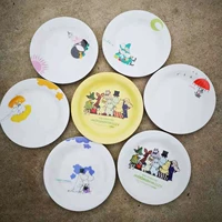 Jingdezhen exit ceramics -диск mumin mumming керамический рис.