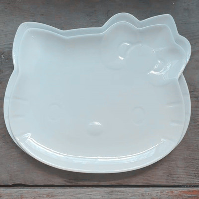 外贸陶瓷盘子hollekitty餐盘蛋糕盘牛扒盘