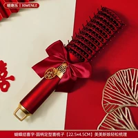 1 круглая ручка фиксированная расческа [новый модный стиль лука] a