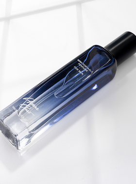 名创优品幸运黑色男士学生空白空间香水MINISO清新柑橘木便携正品