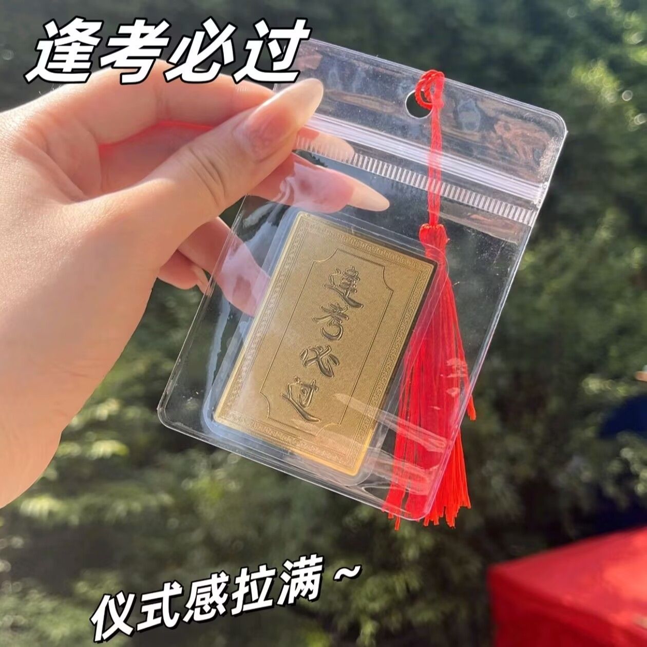 逢考必过透明密封防氧化收纳袋