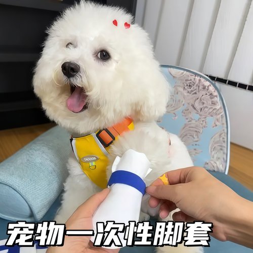 狗狗鞋套外出防脏神器一次性防水