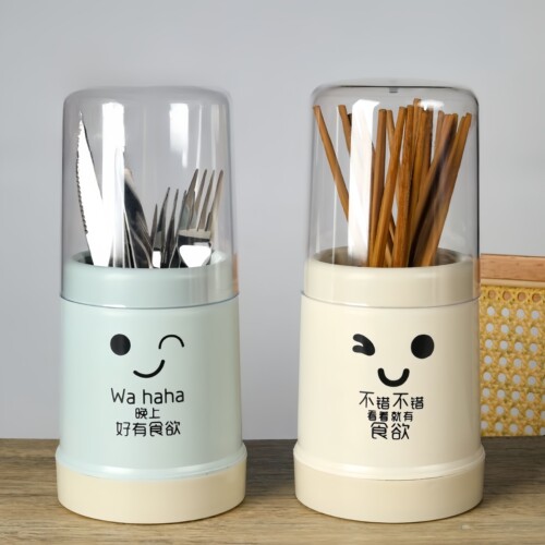 防尘沥水筷子笼家用带盖