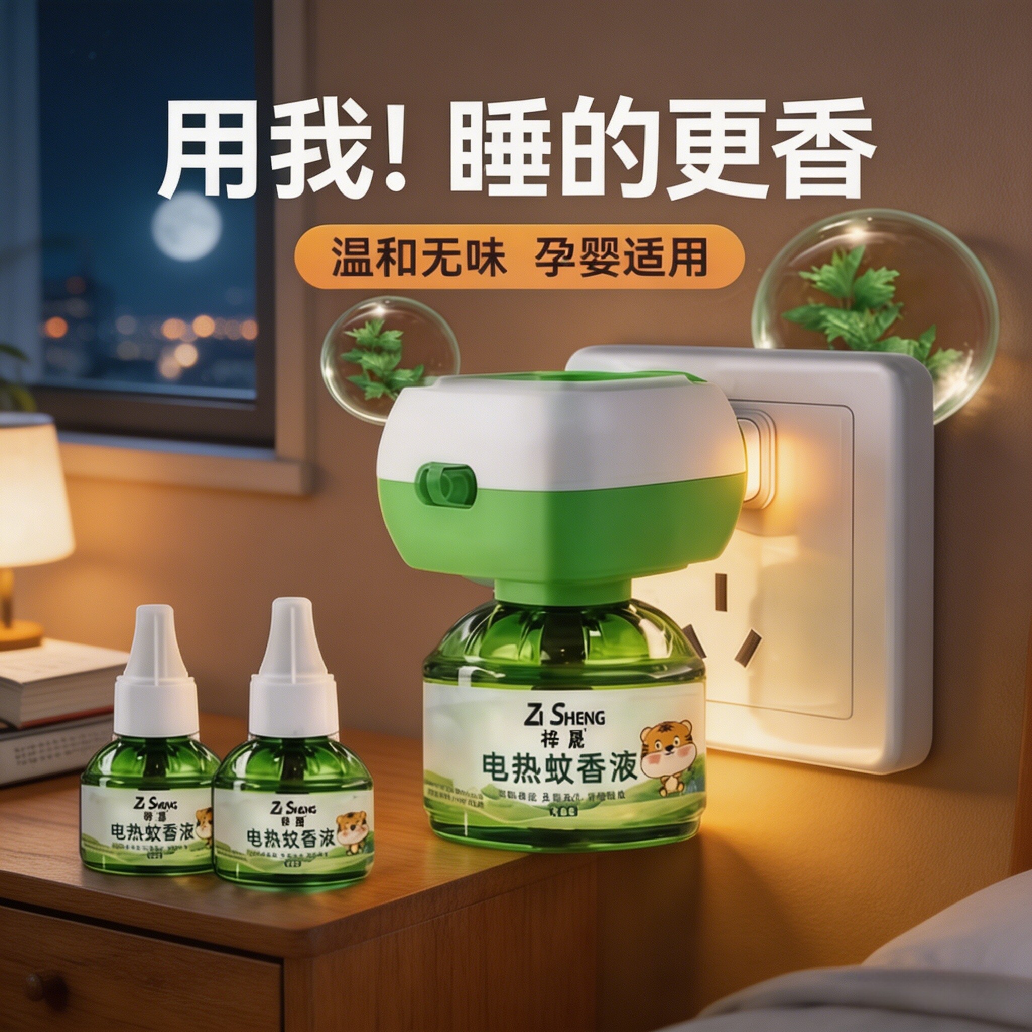 电热蚊香液无味无尘家用插电式驱蚊液专用强效款灭防蚊神器补充液