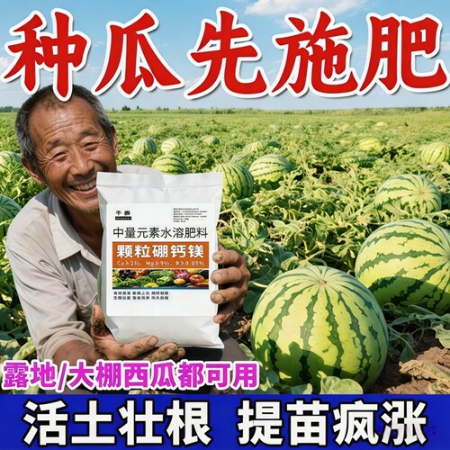 硼钙镁颗粒肥料果树蔬菜提高坐果