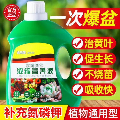 营养液植物通用型盆栽水培肥料