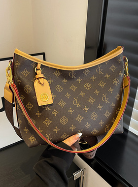 路易CITEX LV官方旗舰店大容量爆款腋下包包女2024新款轻奢老花通