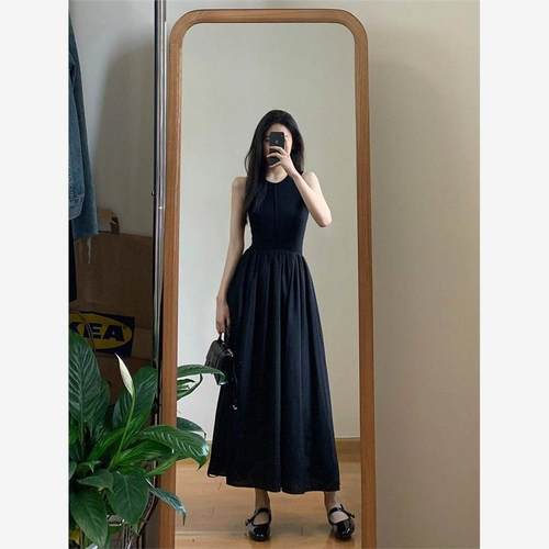 法式高级感背心连衣裙202