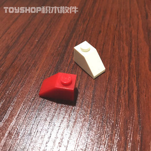 双鹰CaDA拼搭积木斜度45°1x2斜面砖块3040配件