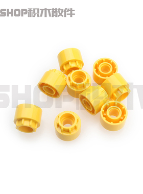 35186科技积木配件 8牙传动齿轮 211768MOC8齿传动驱动黄色