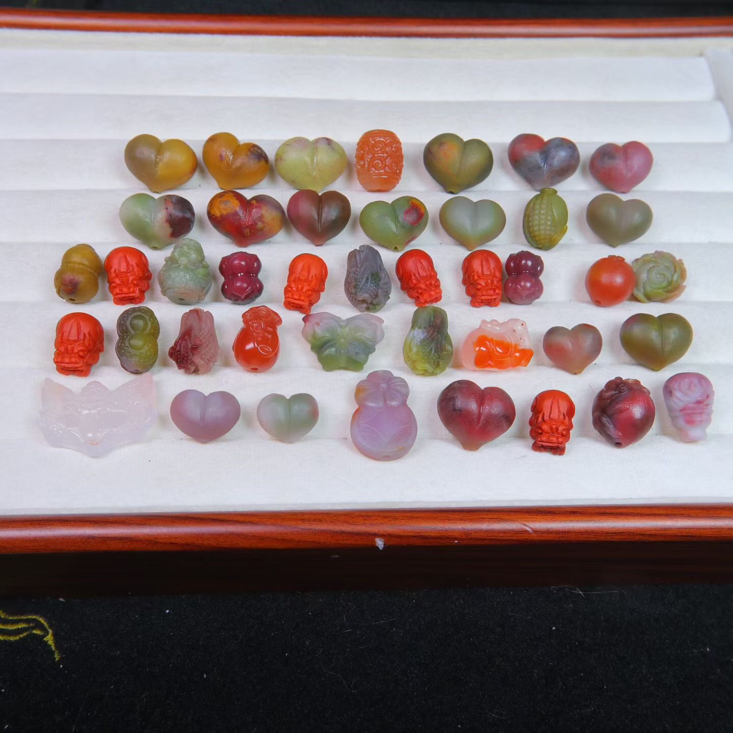 直播付款链接各种彩宝雕刻件手串手镯等饰品特殊要求定制服务