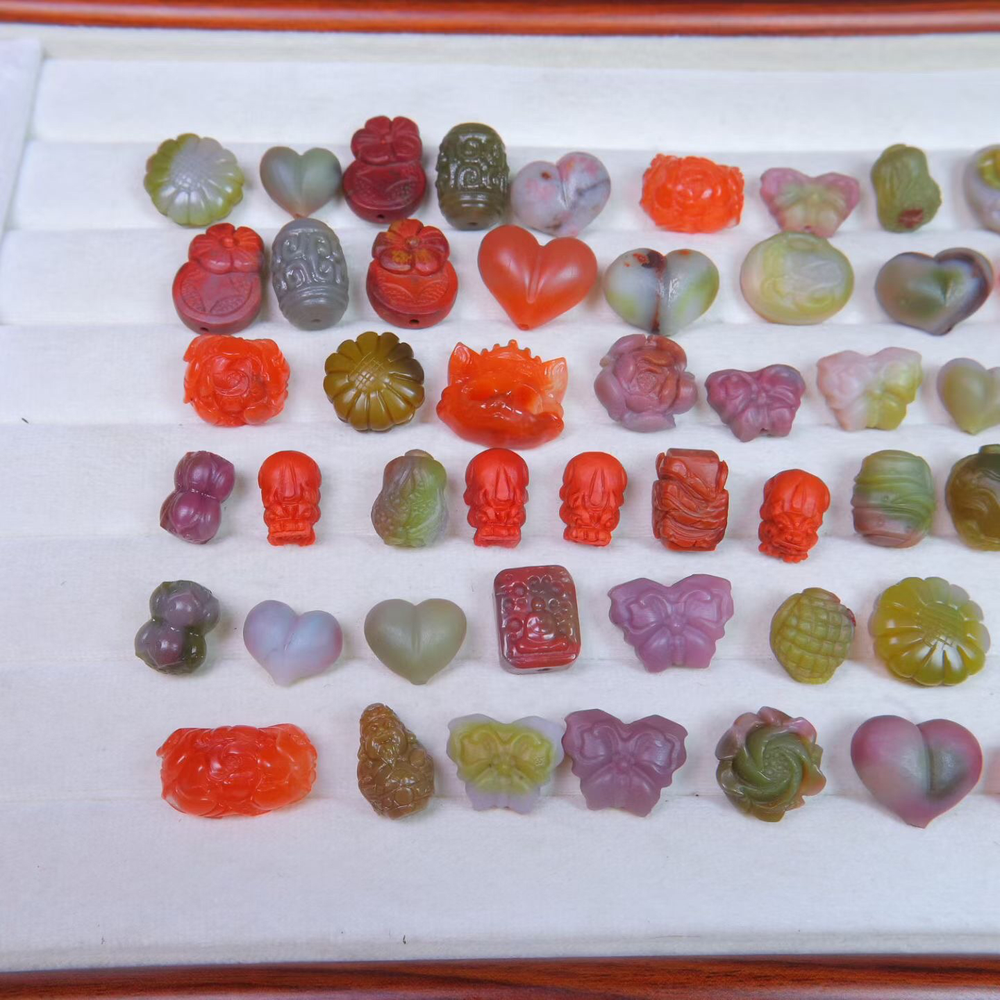 直播付款链接各种彩宝雕刻件手串手镯等饰品特殊要求定制服务