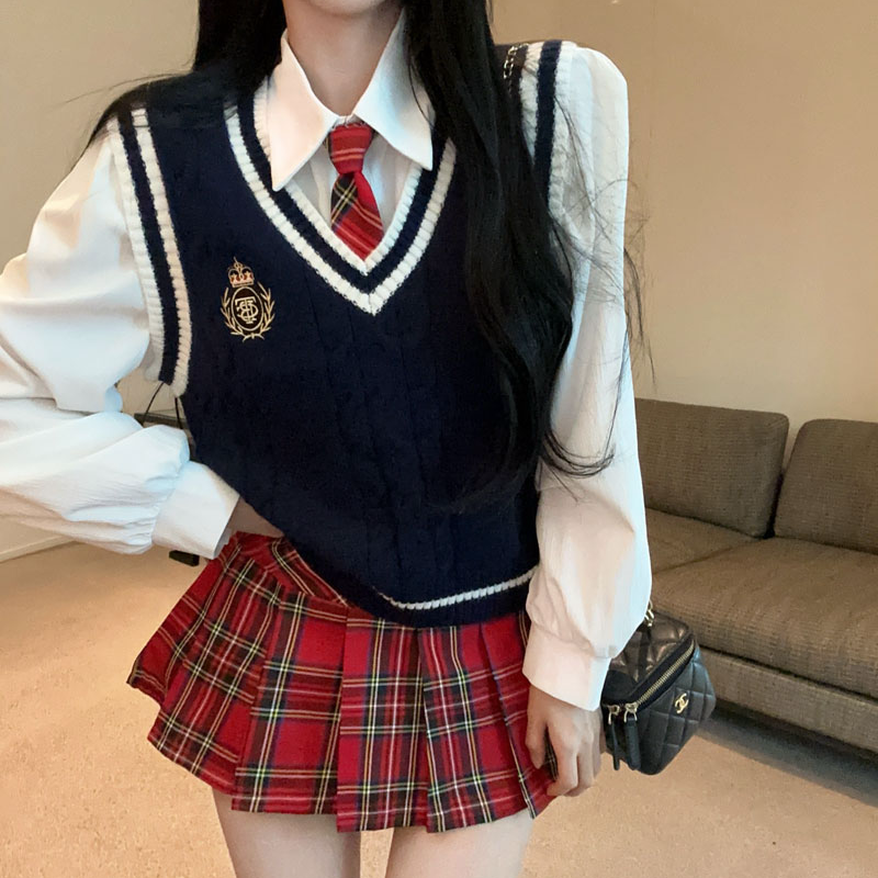 2025百搭jk学院风套装