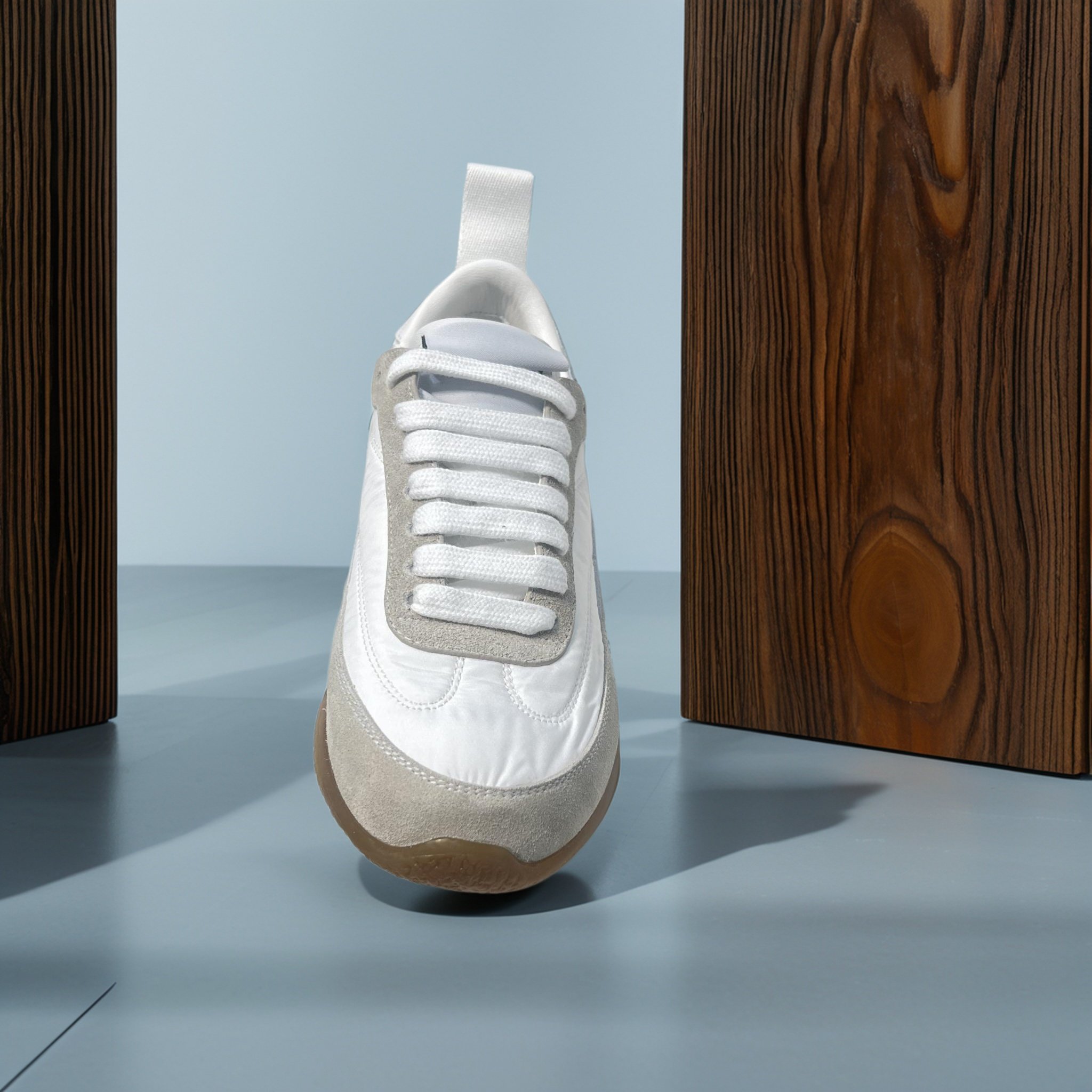 2026早春麦家真皮拼色德训鞋女系带平底休闲鞋百搭舒适学院风单鞋,女鞋,深口单鞋,淘宝优惠券,粉丝福利购,淘宝优惠卷