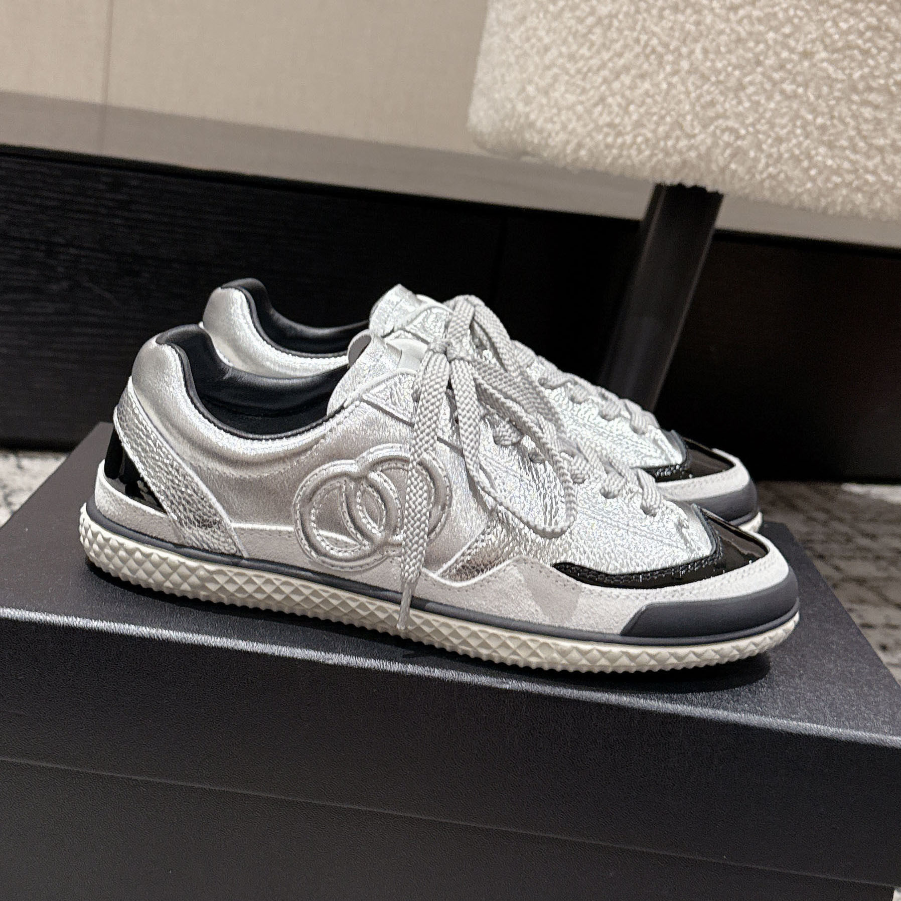 26新款小香风拼色系带阿甘鞋女圆头平底休闲运动鞋舒适轻便小白鞋,女鞋,深口单鞋,淘宝优惠券,粉丝福利购,淘宝优惠卷