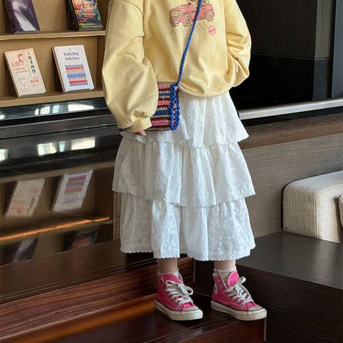 花与寻童装女童半身裙2026年春款