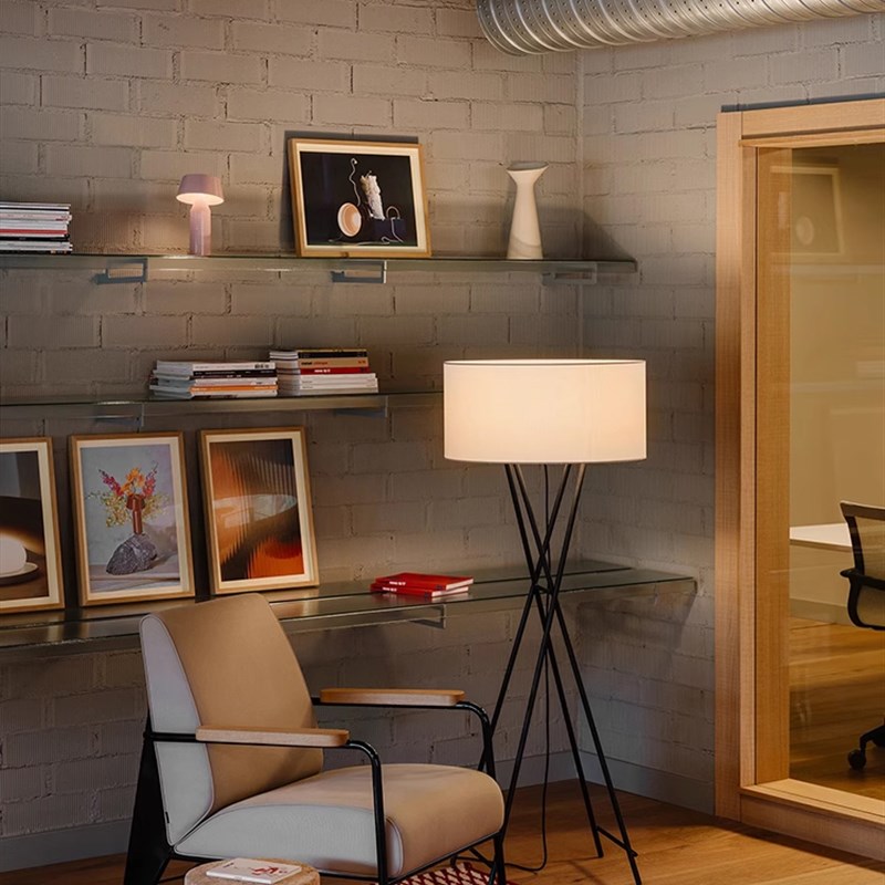 优选落地灯客厅卧室m床头灯欧式布艺装饰创意斯堪的纳维亚温馨装