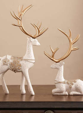 优选酒柜家居装饰k品新中式摆件客厅家装软装工艺礼品摆饰电视柜