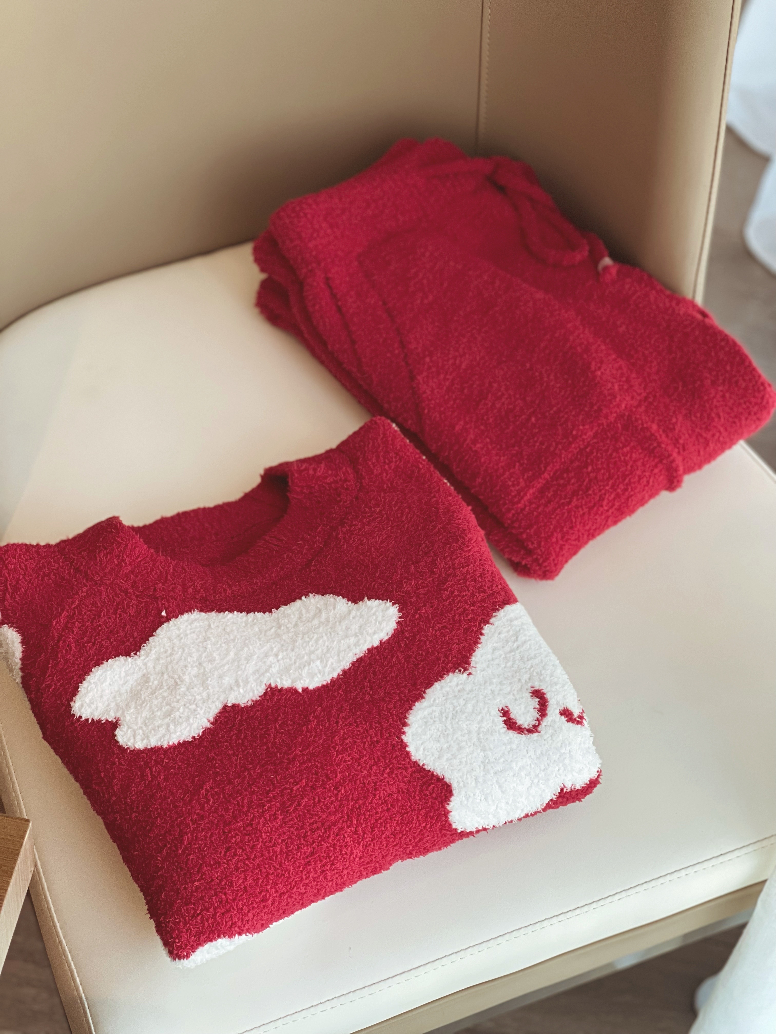 虞书欣同款女云朵睡衣套装