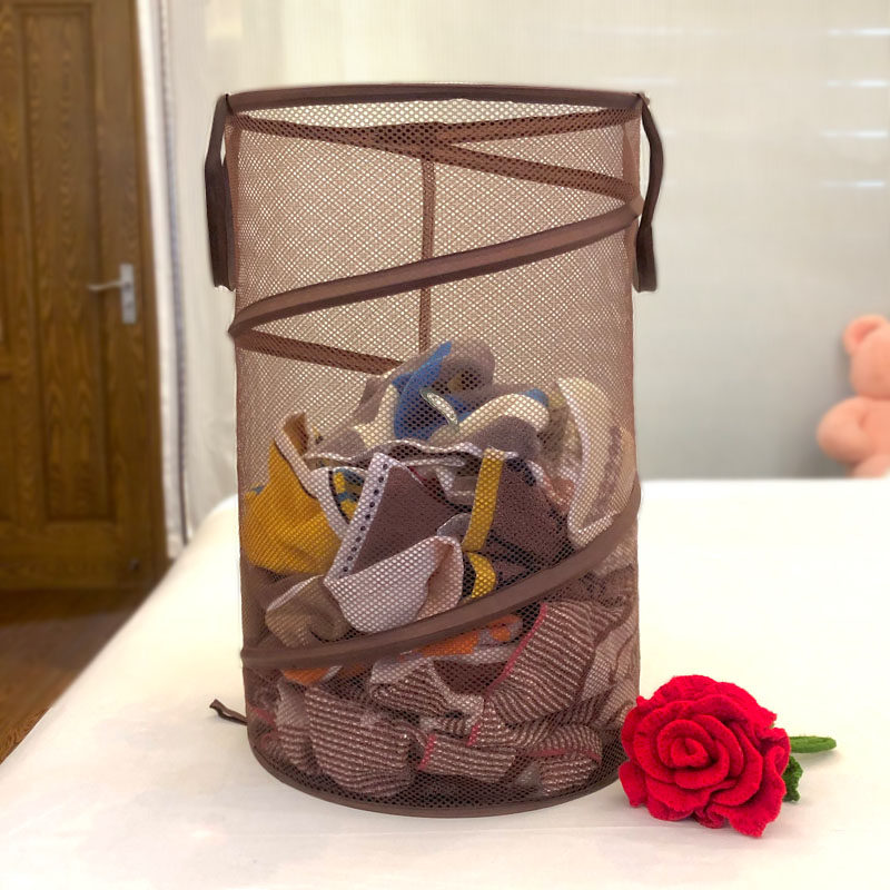 可折叠收纳筐超大容量脏衣篮带盖