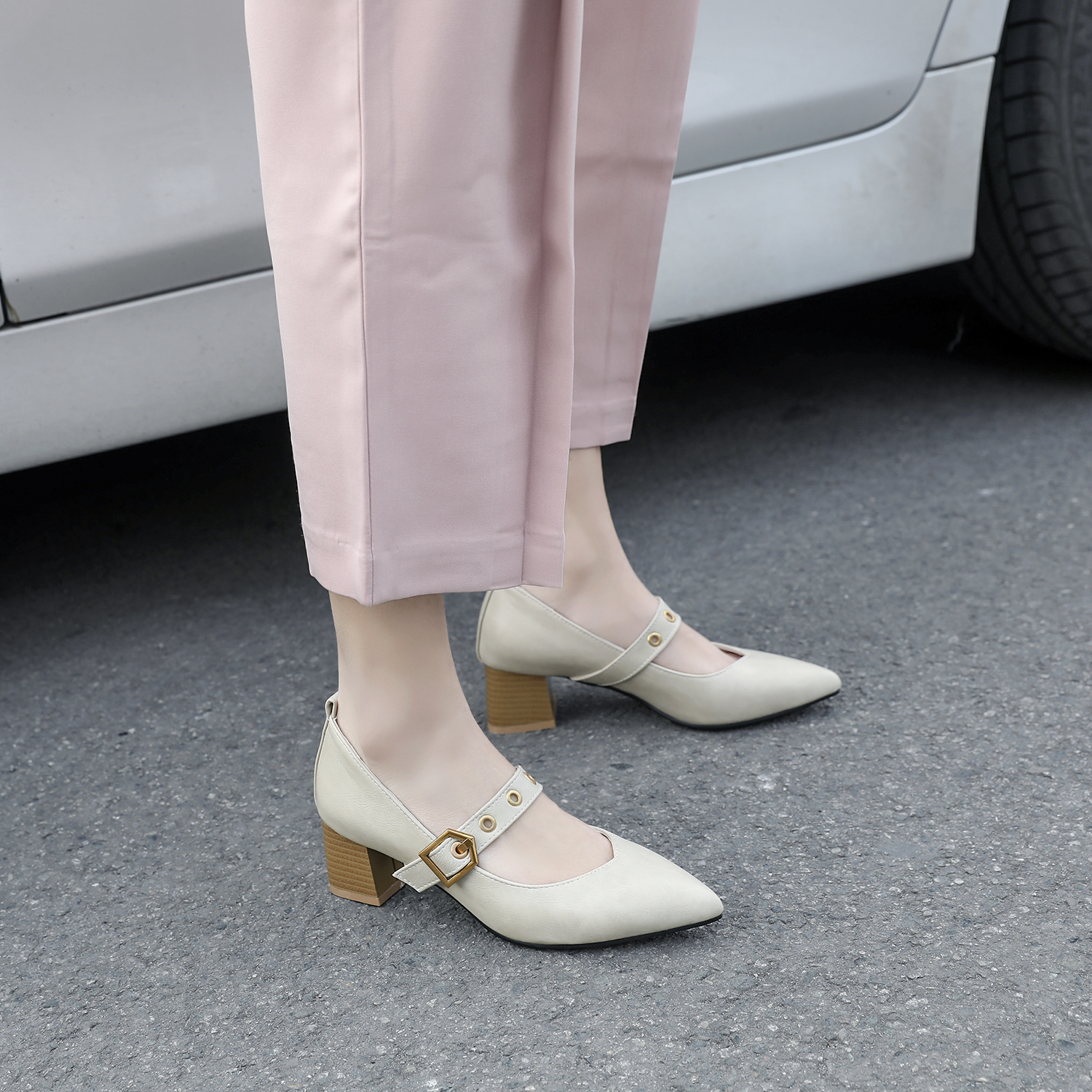 欧美跨境亚马逊速卖通高跟潮单鞋