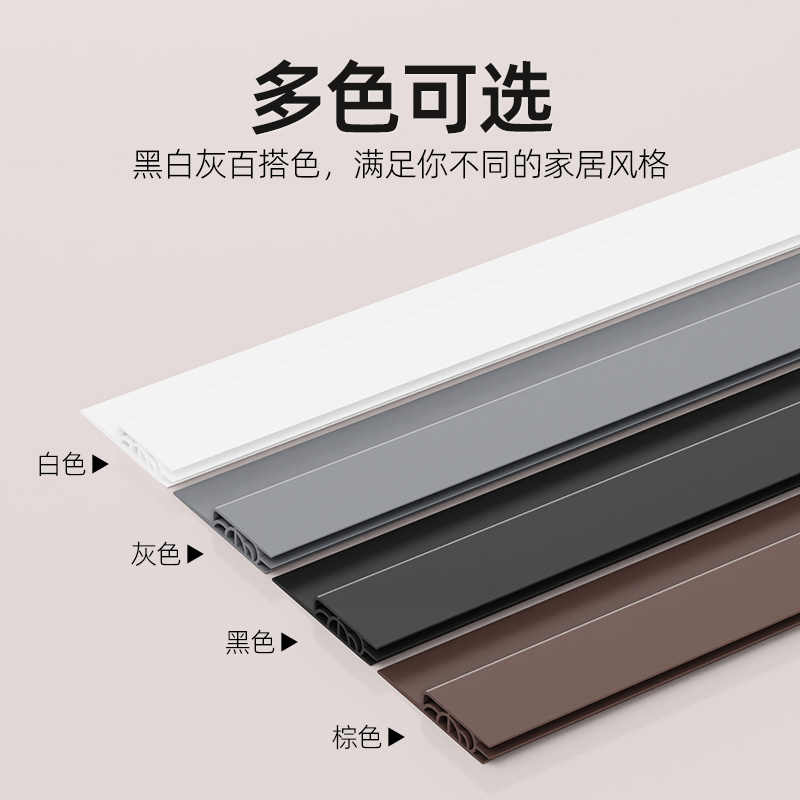 铝合金门缝门底密封条防尘毛刷条木门防盗门玻璃隙门档条挡风隔音