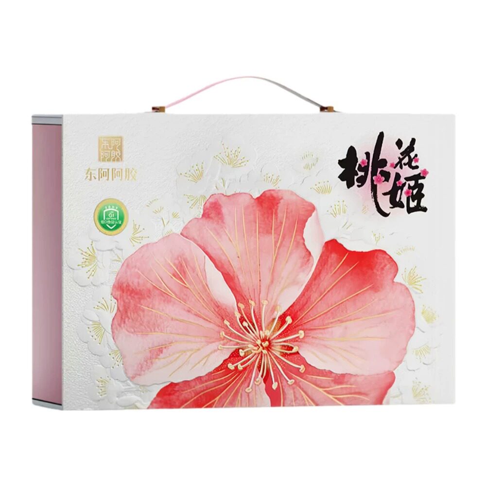 盒马代购 东阿阿胶桃花姬低糖阿胶糕220g 甄选纯正东阿阿胶图片